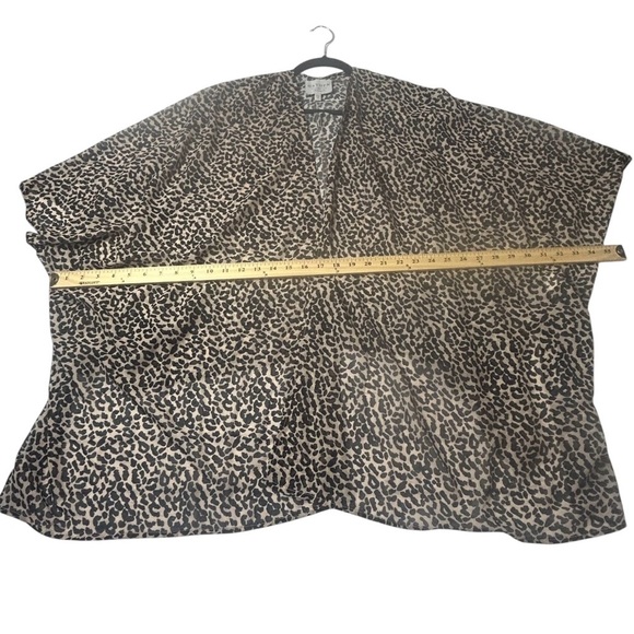 Hayden Animal Print Open Front Sheer Kimono. Size S/M. Whimsigoth. Mobwife. - Picture 6 of 7